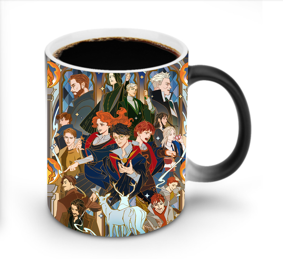 （画像用） Harry Potter ハリー・ポッターシリーズ 温度変色マグカップ