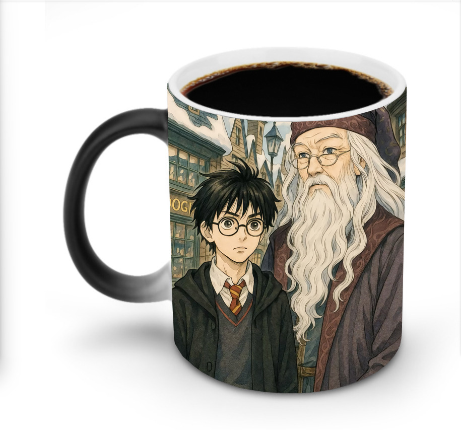 （画像用） Harry Potter ハリー・ポッターシリーズ 温度変色マグカップ