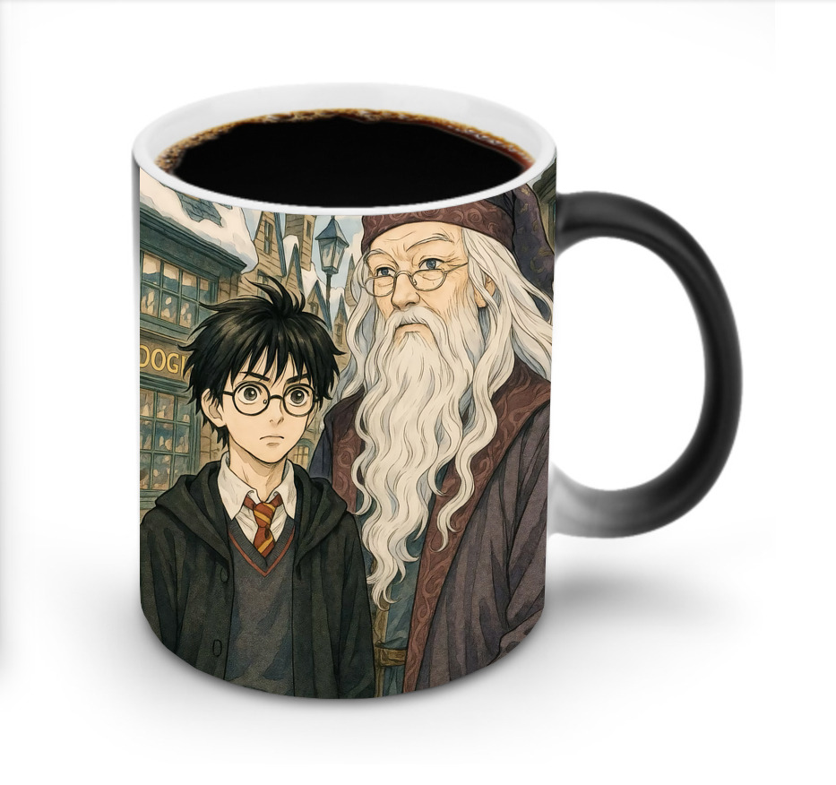 （画像用） Harry Potter ハリー・ポッターシリーズ 温度変色マグカップ