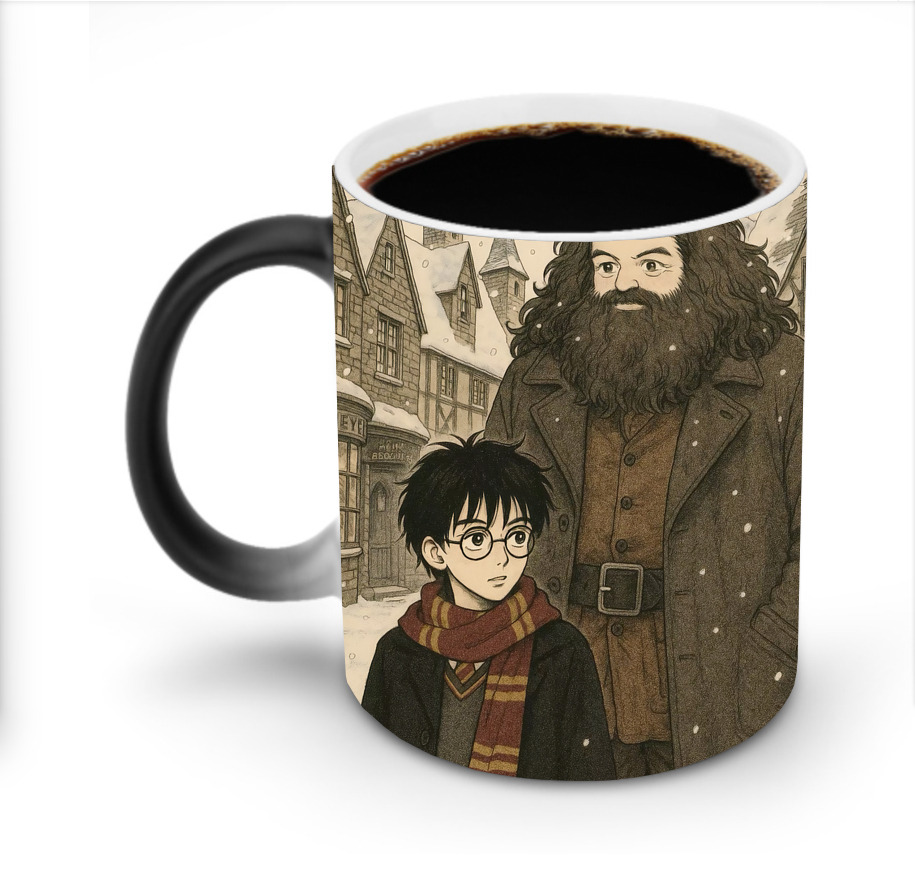 （画像用） Harry Potter ハリー・ポッターシリーズ 温度変色マグカップ
