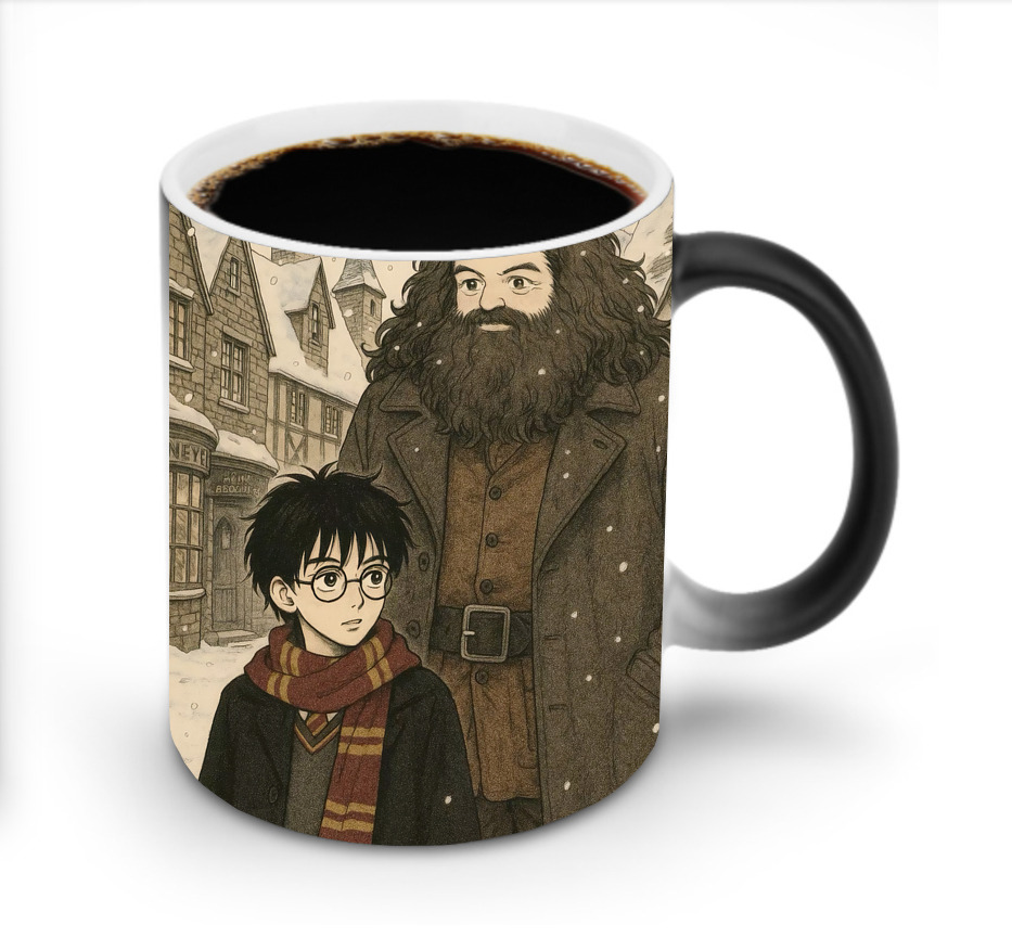 （画像用） Harry Potter ハリー・ポッターシリーズ 温度変色マグカップ