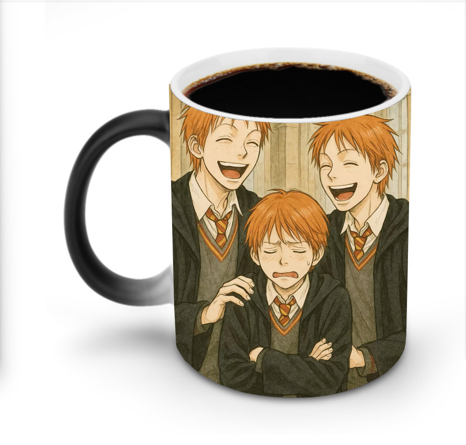 （画像用） Harry Potter ハリー・ポッターシリーズ 温度変色マグカップ