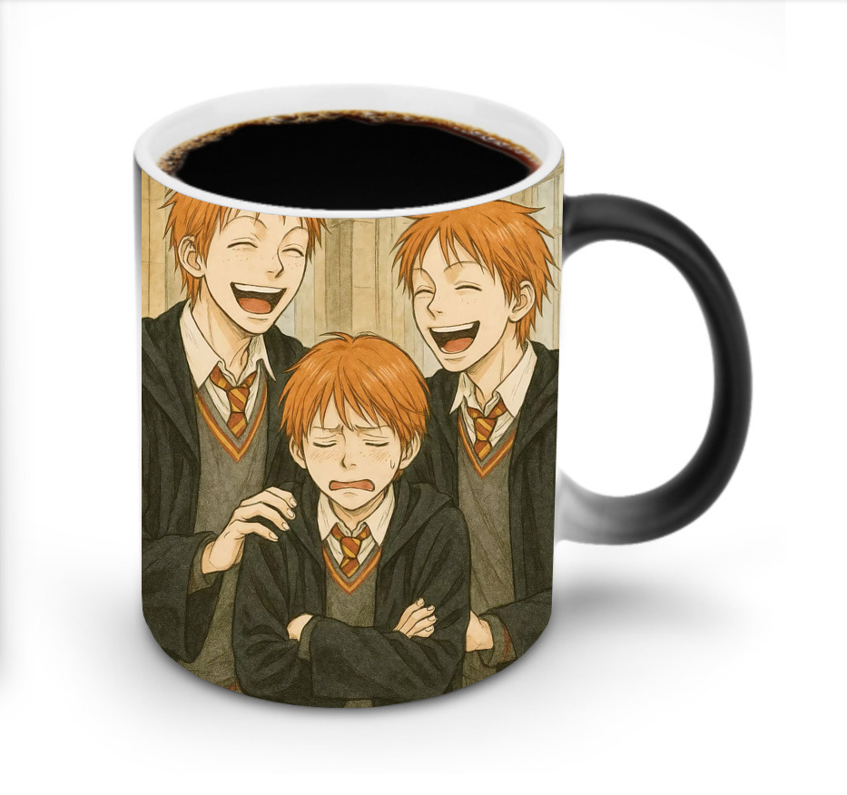 （画像用） Harry Potter ハリー・ポッターシリーズ 温度変色マグカップ