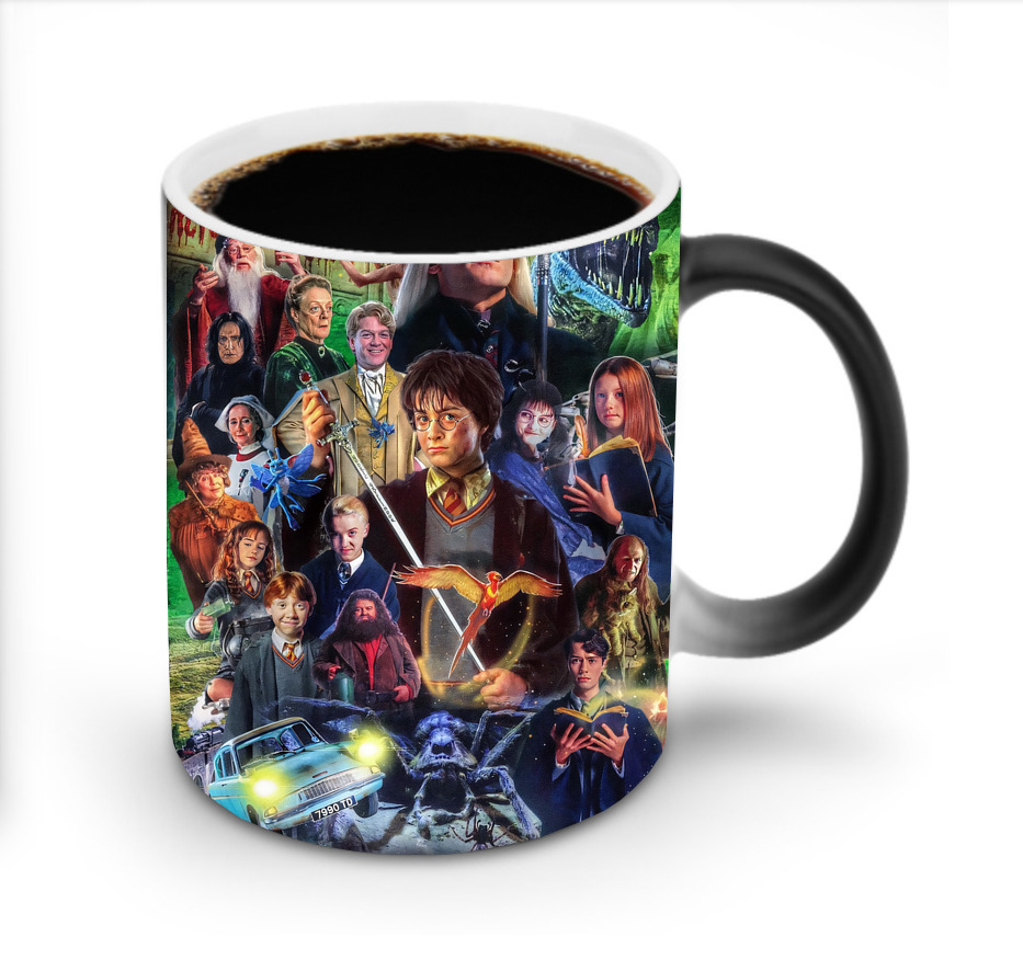 （画像用） Harry Potter ハリー・ポッターシリーズ 温度変色マグカップ