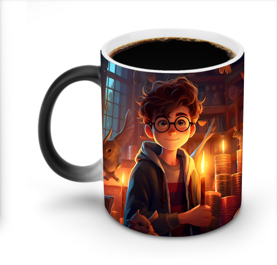 （画像用） Harry Potter ハリー・ポッターシリーズ 温度変色マグカップ