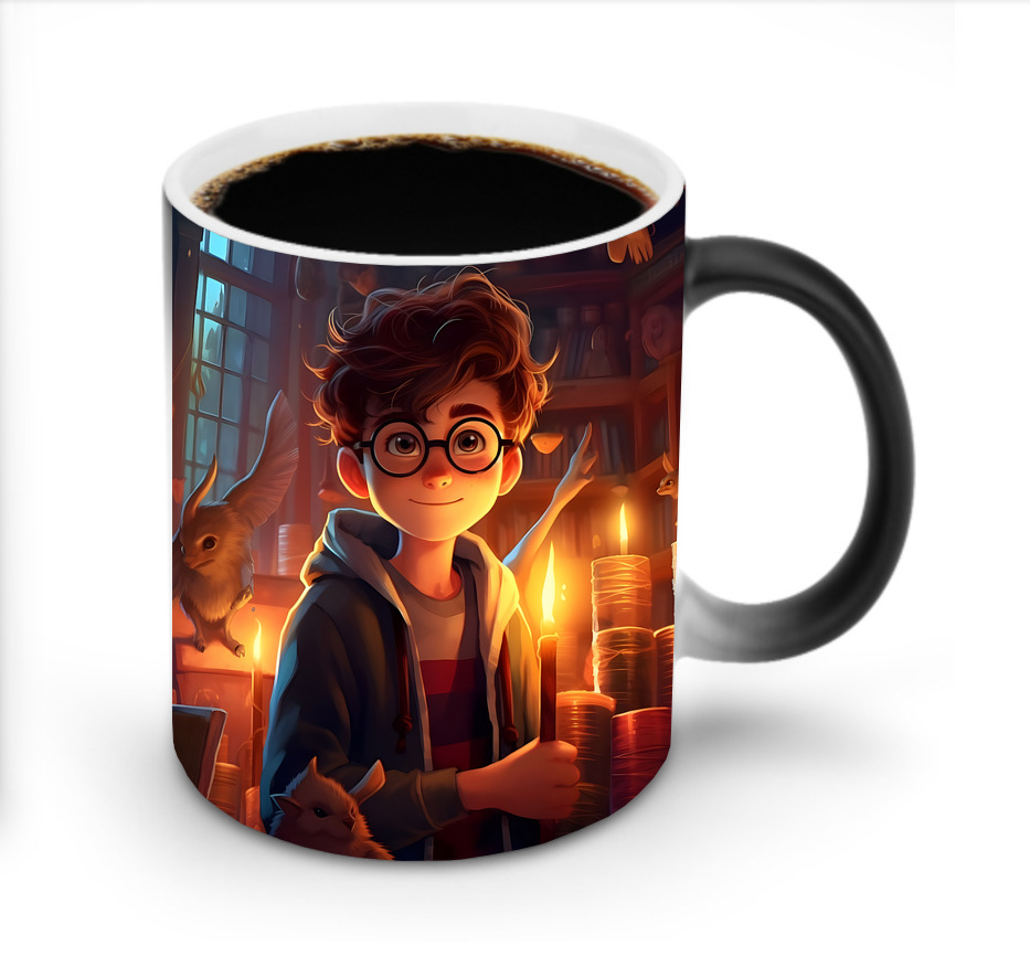 （画像用） Harry Potter ハリー・ポッターシリーズ 温度変色マグカップ
