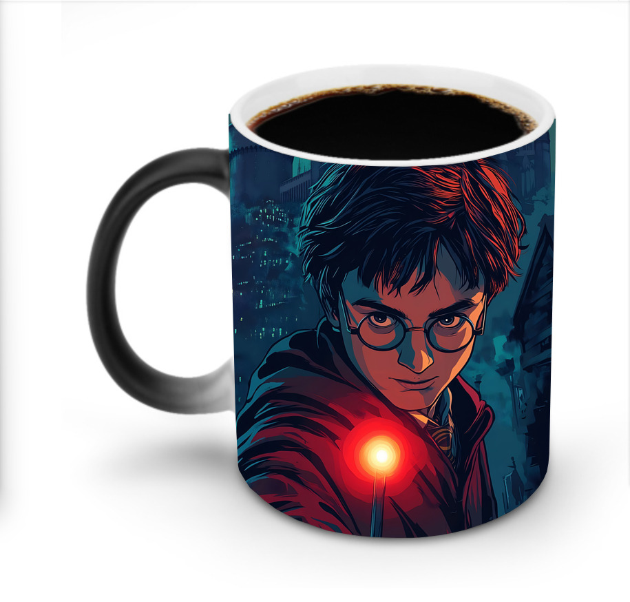 （画像用） Harry Potter ハリー・ポッターシリーズ 温度変色マグカップ