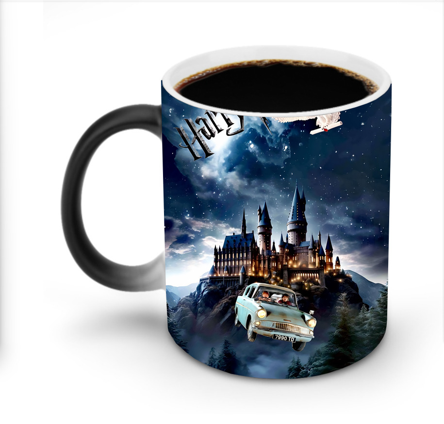 （画像用） Harry Potter ハリー・ポッターシリーズ 温度変色マグカップ