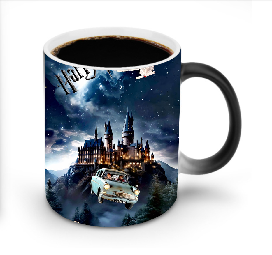 （画像用） Harry Potter ハリー・ポッターシリーズ 温度変色マグカップ