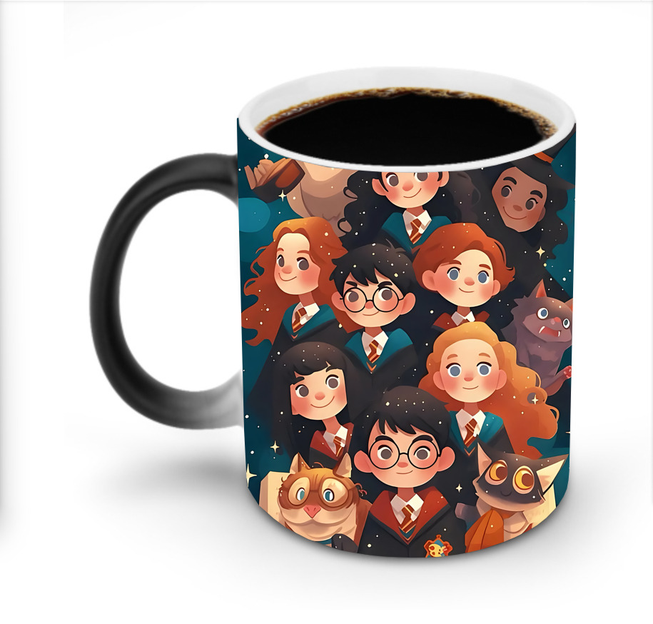 （画像用） Harry Potter ハリー・ポッターシリーズ 温度変色マグカップ