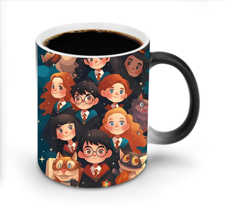 （画像用） Harry Potter ハリー・ポッターシリーズ 温度変色マグカップ