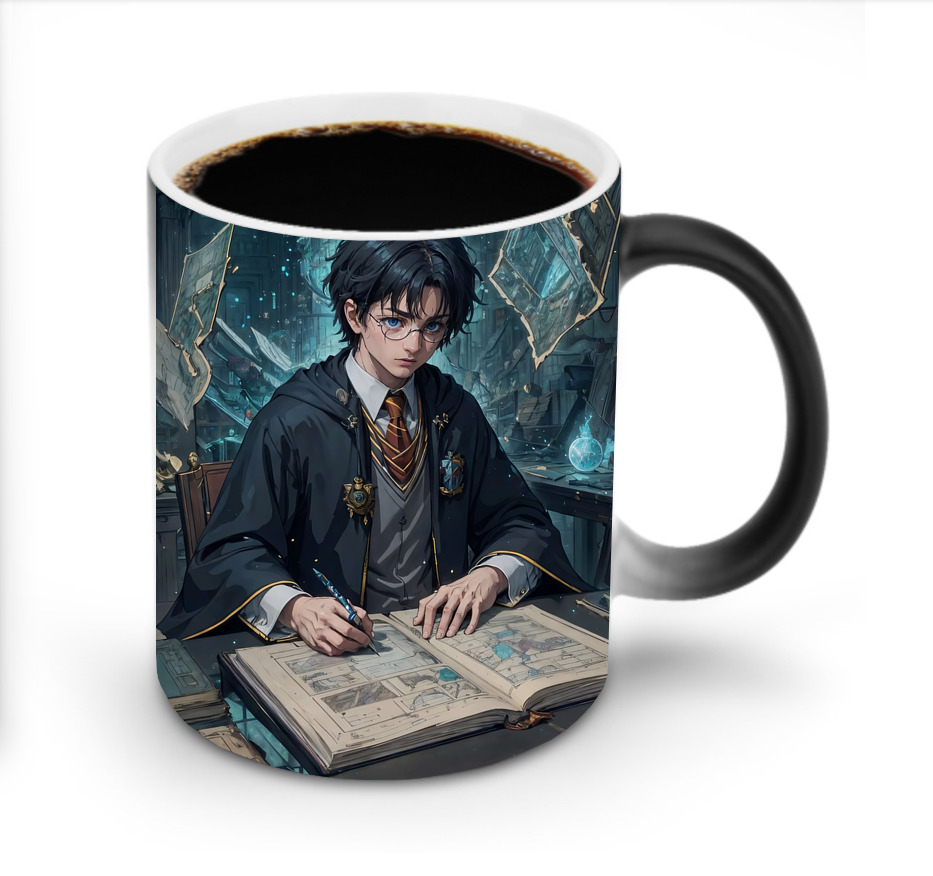 （画像用） Harry Potter ハリー・ポッターシリーズ 温度変色マグカップ