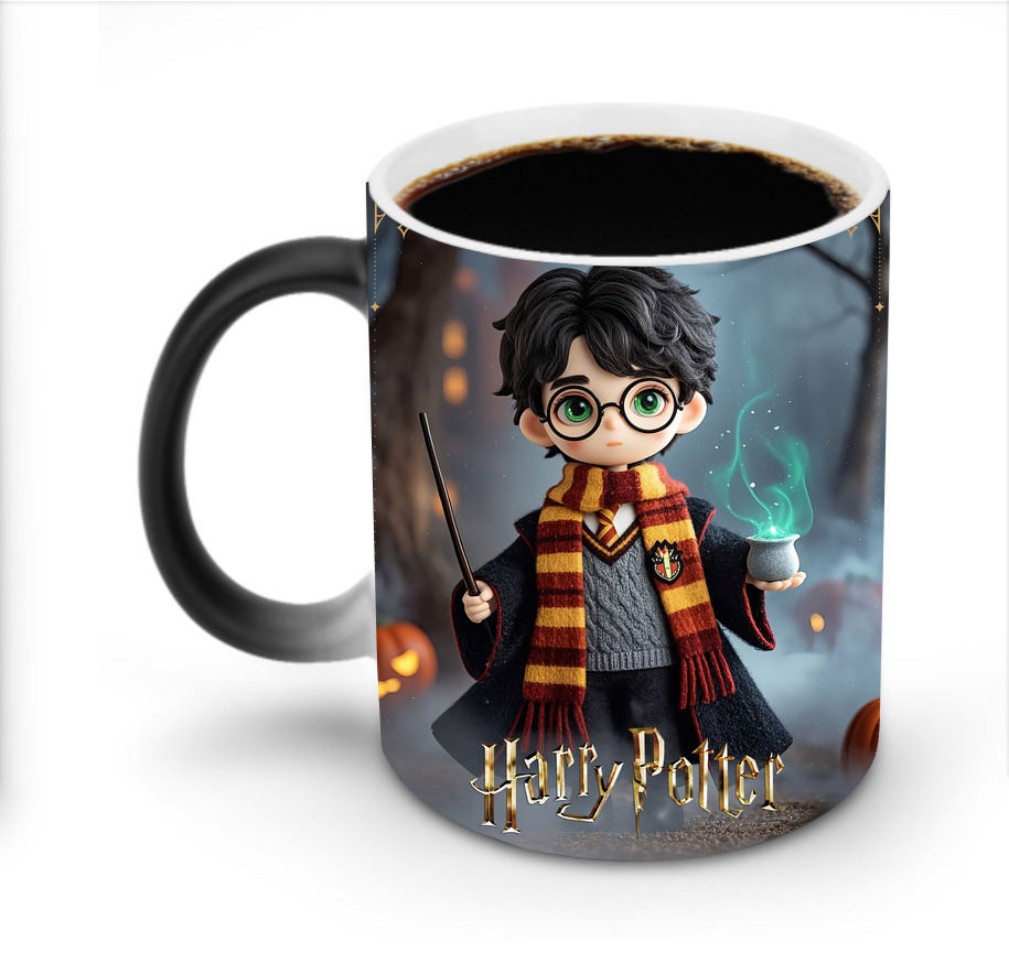 （画像用） Harry Potter ハリー・ポッターシリーズ 温度変色マグカップ