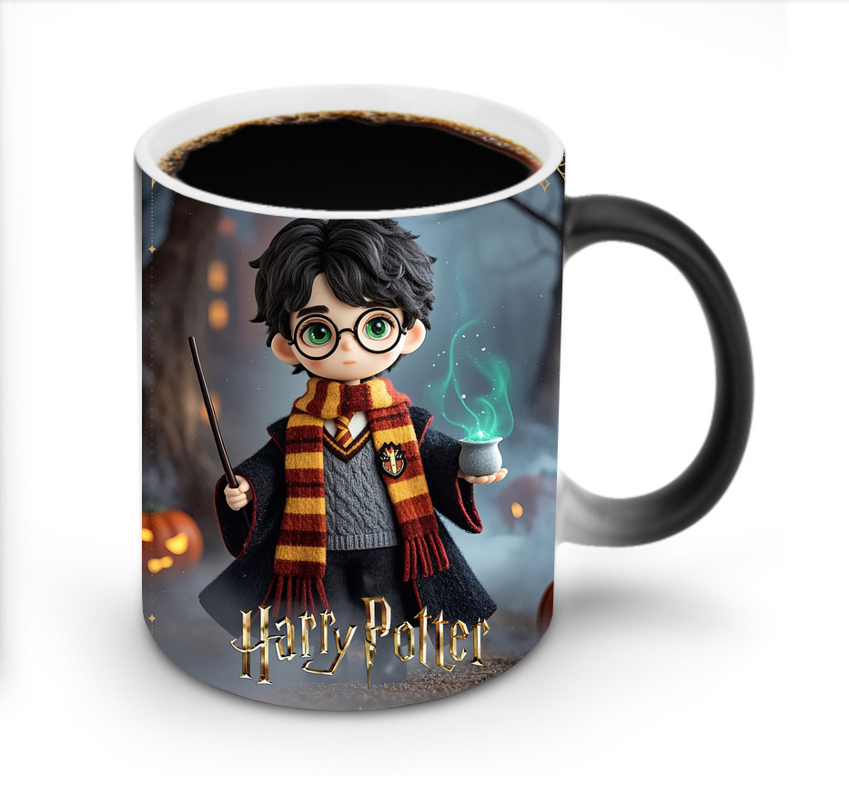 （画像用） Harry Potter ハリー・ポッターシリーズ 温度変色マグカップ