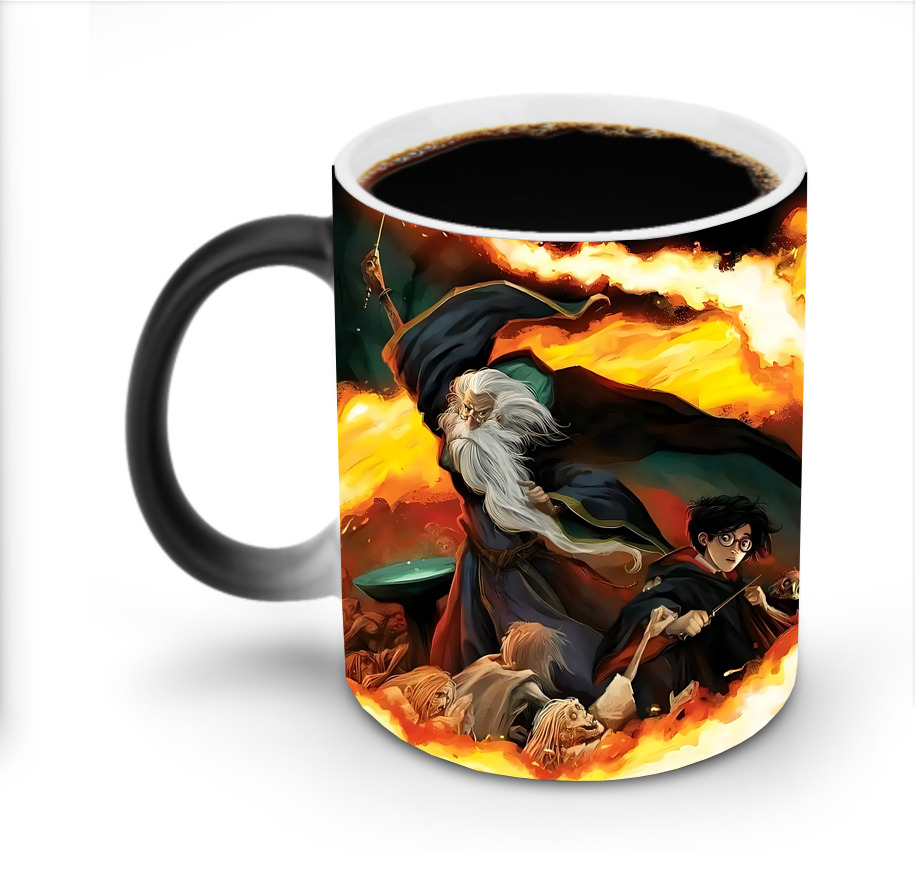 （画像用） Harry Potter ハリー・ポッターシリーズ 温度変色マグカップ