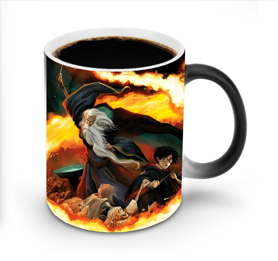 （画像用） Harry Potter ハリー・ポッターシリーズ 温度変色マグカップ