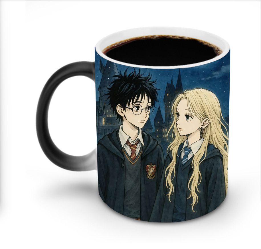 （画像用） Harry Potter ハリー・ポッターシリーズ 温度変色マグカップ