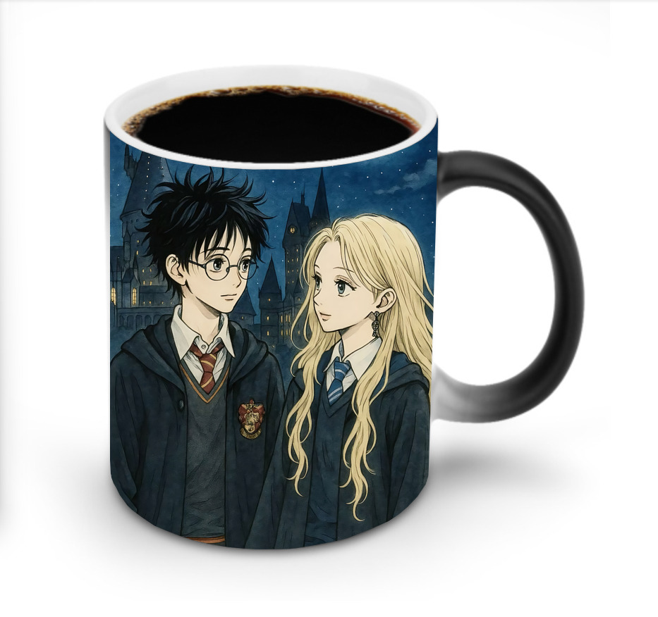 （画像用） Harry Potter ハリー・ポッターシリーズ 温度変色マグカップ