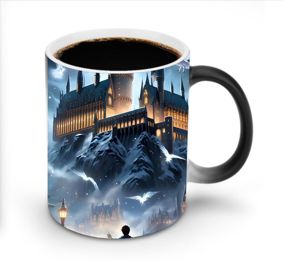 （画像用） Harry Potter ハリー・ポッターシリーズ 温度変色マグカップ
