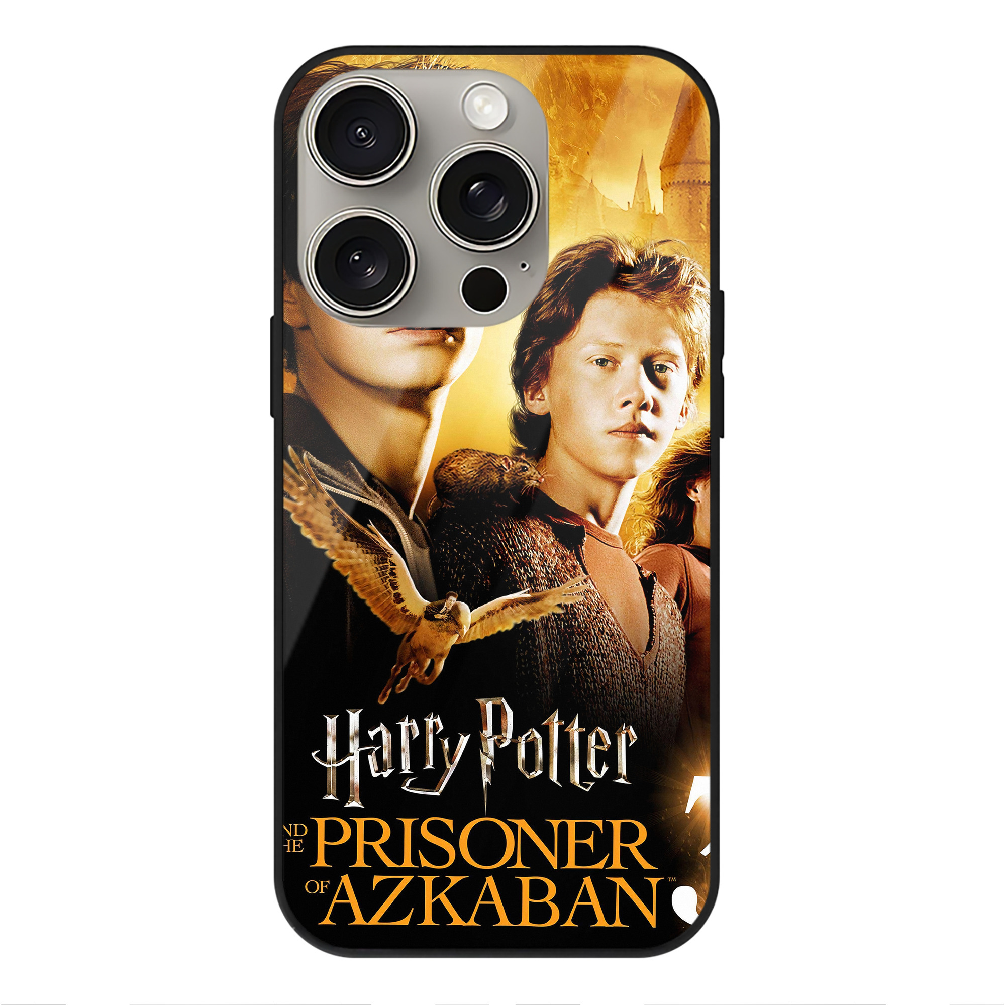 （画像用） Harry Potter ハリー・ポッターシリーズ 【iPhone15Pro対応】スマホケース 耐衝撃＆黄変防止 背面ガラス