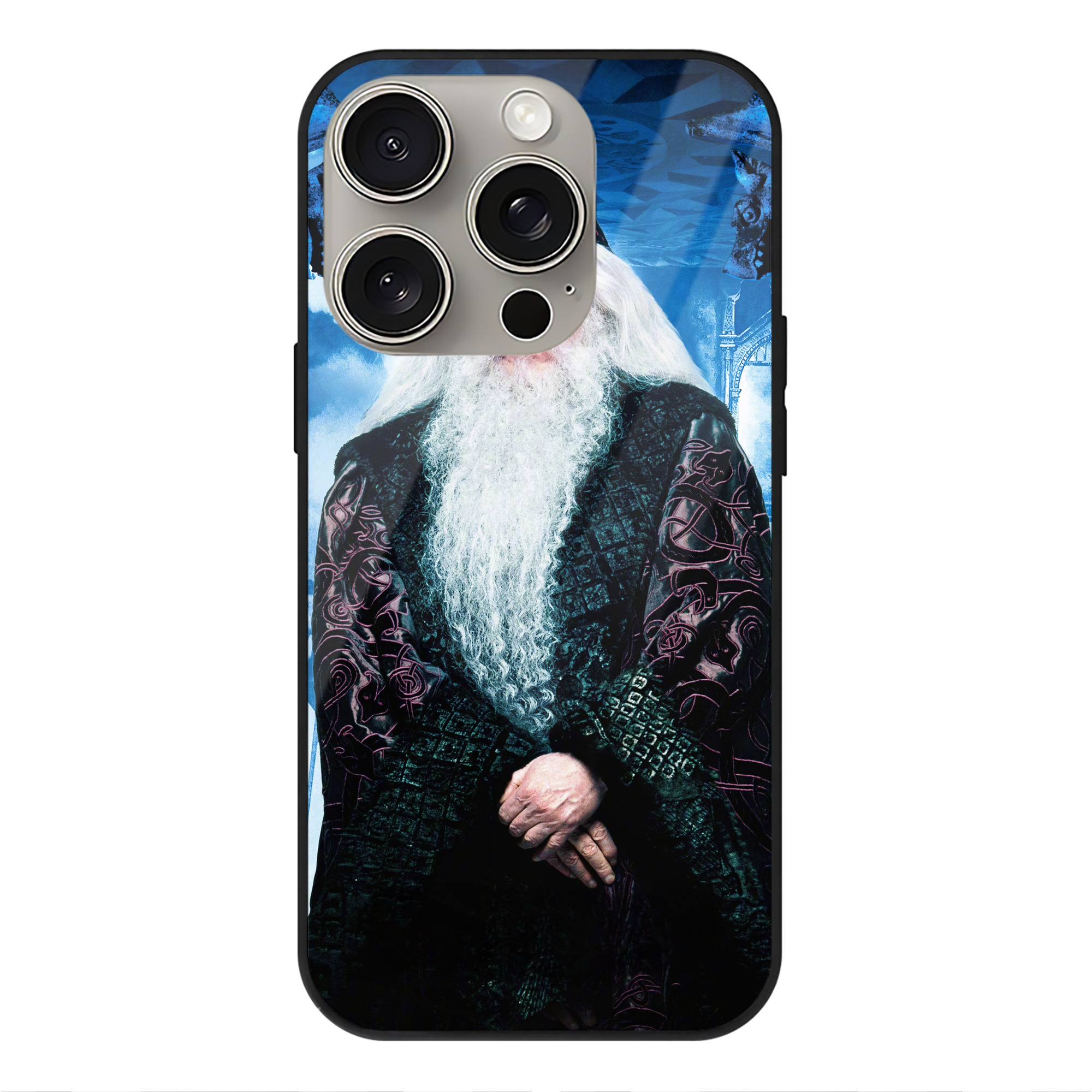 （画像用） Harry Potter ハリー・ポッターシリーズ 【iPhone15Pro対応】スマホケース 耐衝撃＆黄変防止 背面ガラス