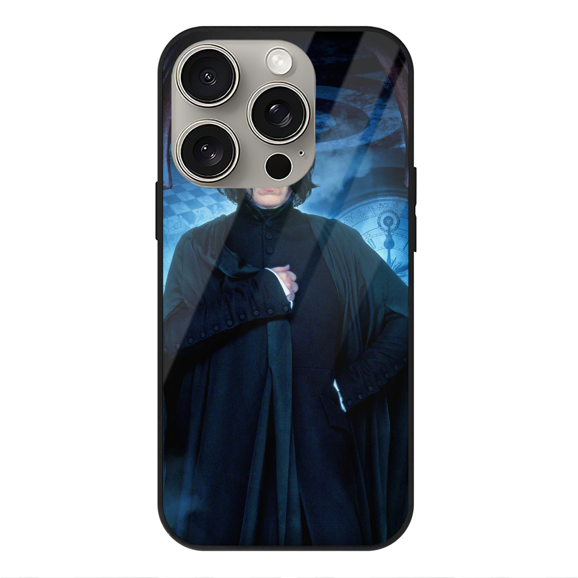 （画像用） Harry Potter ハリー・ポッターシリーズ 【iPhone15Pro対応】スマホケース 耐衝撃＆黄変防止 背面ガラス