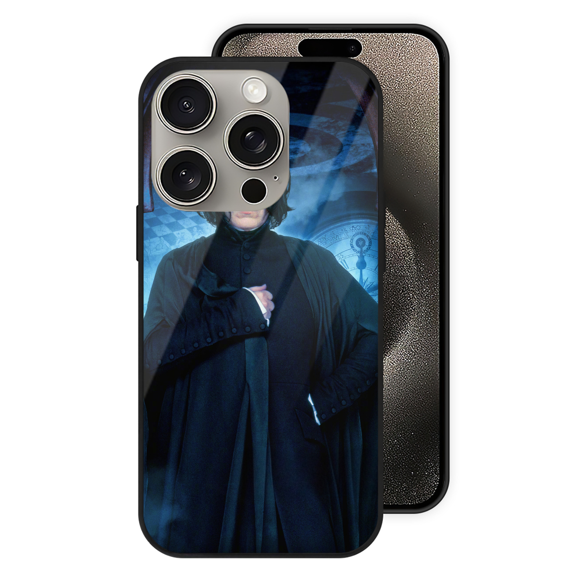 （画像用） Harry Potter ハリー・ポッターシリーズ 【iPhone15Pro対応】スマホケース 耐衝撃＆黄変防止 背面ガラス