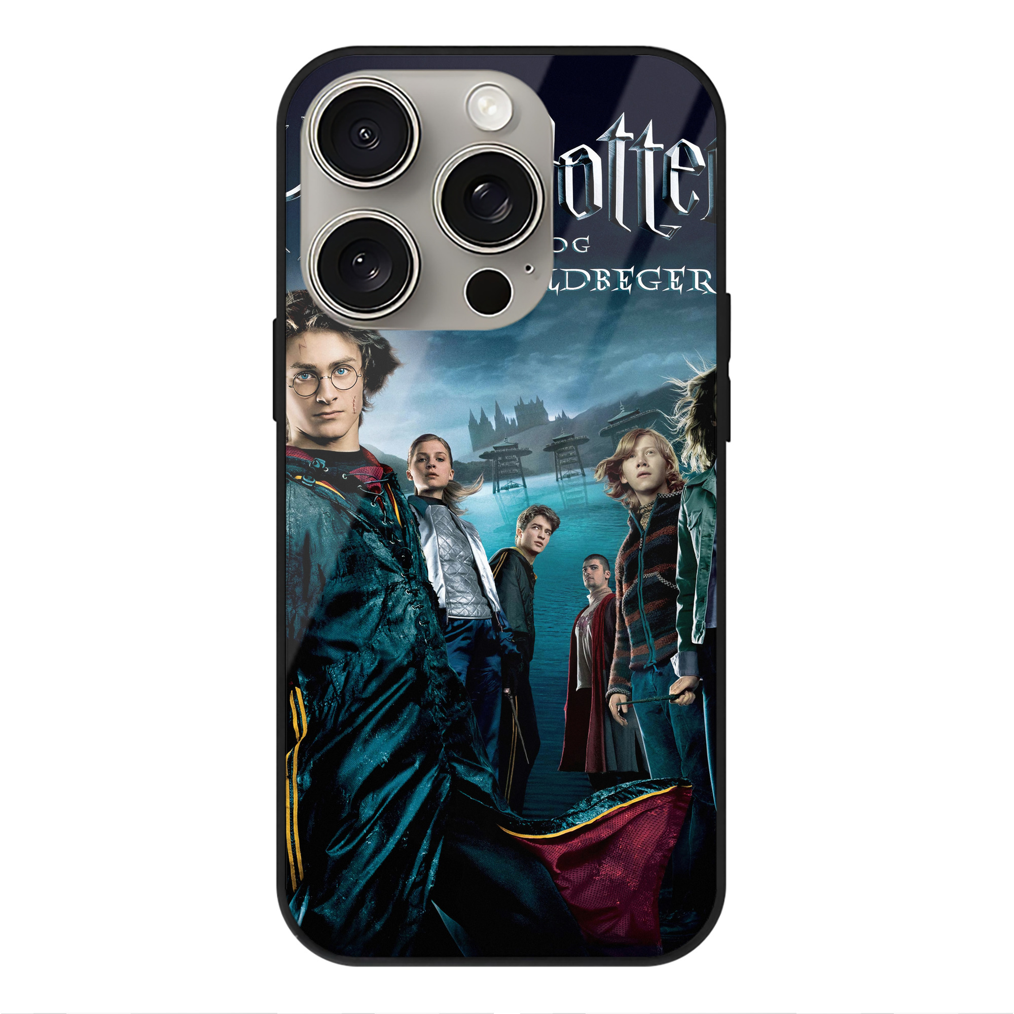 （画像用） Harry Potter ハリー・ポッターシリーズ 【iPhone15Pro対応】スマホケース 耐衝撃＆黄変防止 背面ガラス