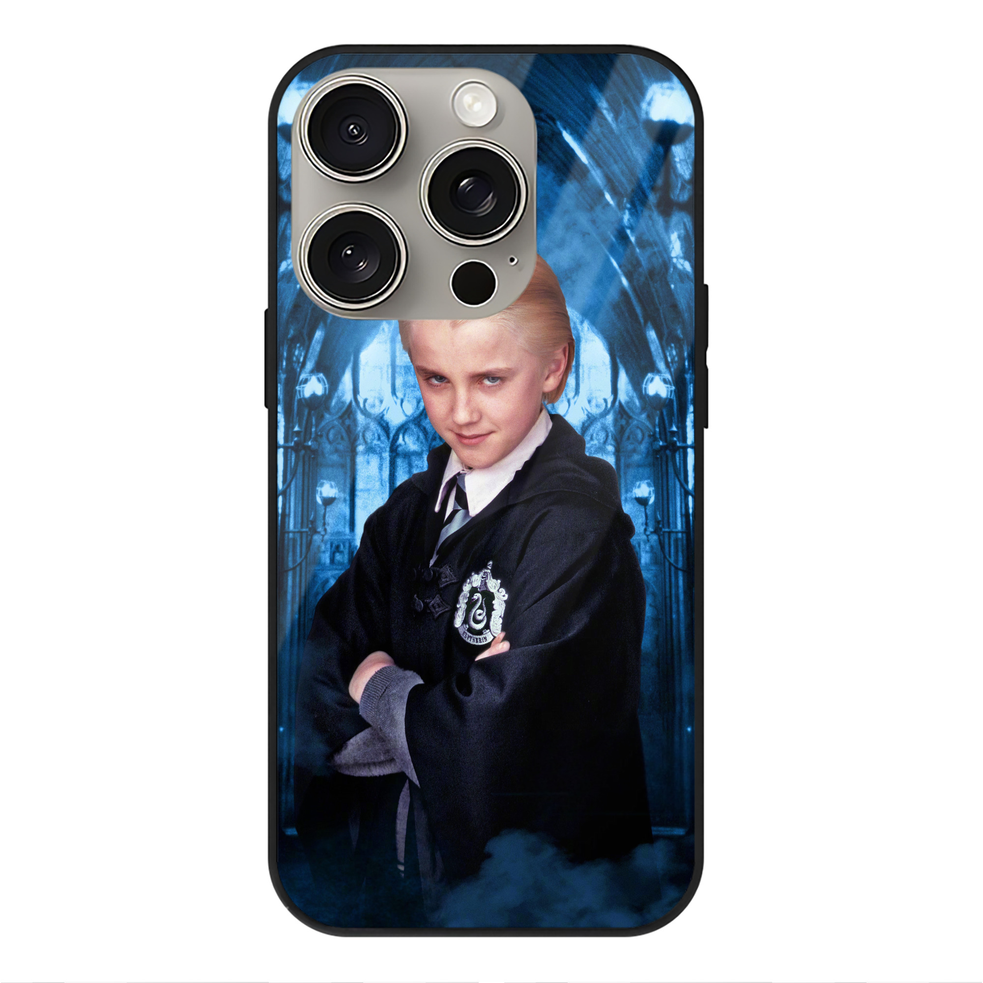 （画像用） Harry Potter ハリー・ポッターシリーズ 【iPhone15Pro対応】スマホケース 耐衝撃＆黄変防止 背面ガラス
