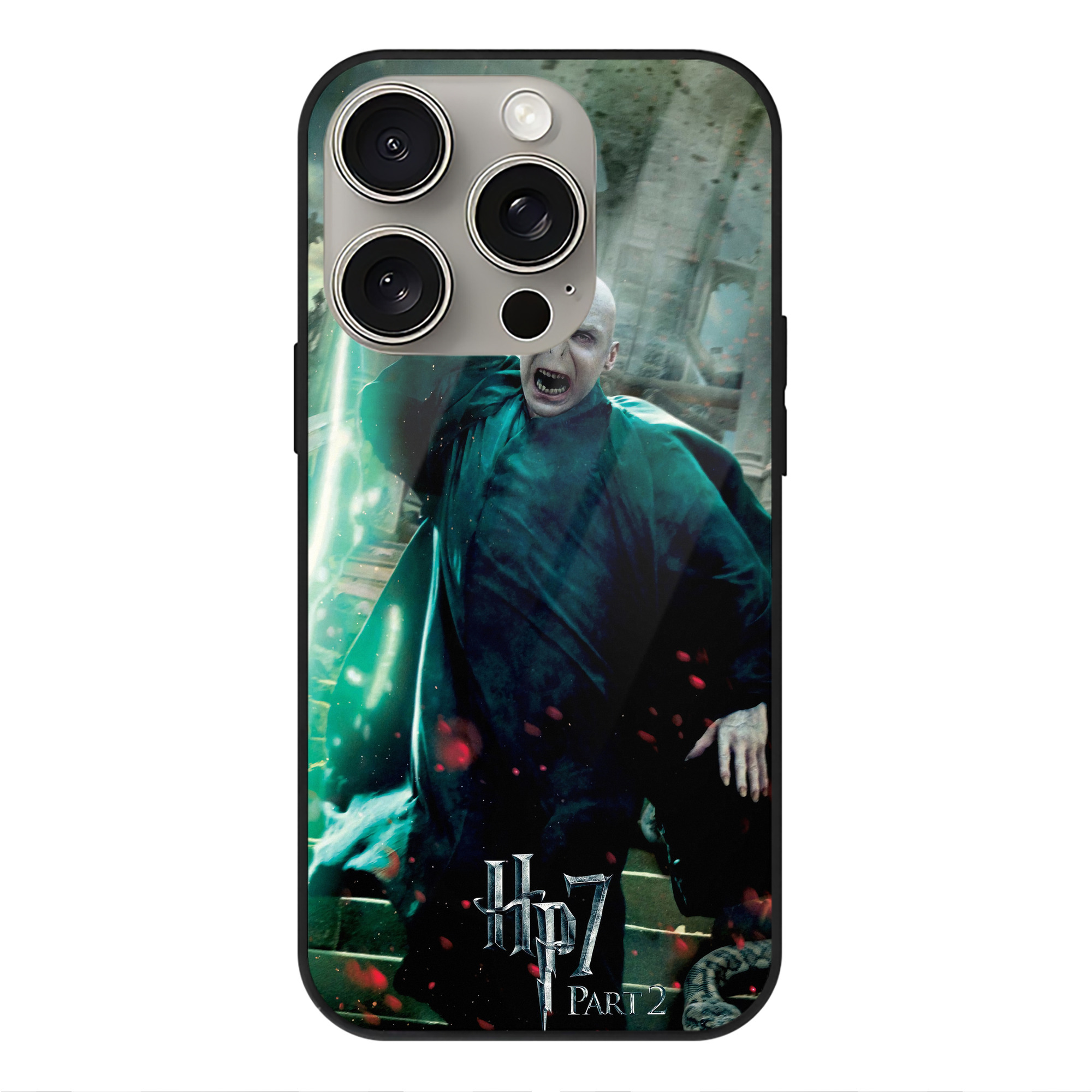 （画像用） Harry Potter ハリー・ポッターシリーズ 【iPhone15Pro対応】スマホケース 耐衝撃＆黄変防止 背面ガラス