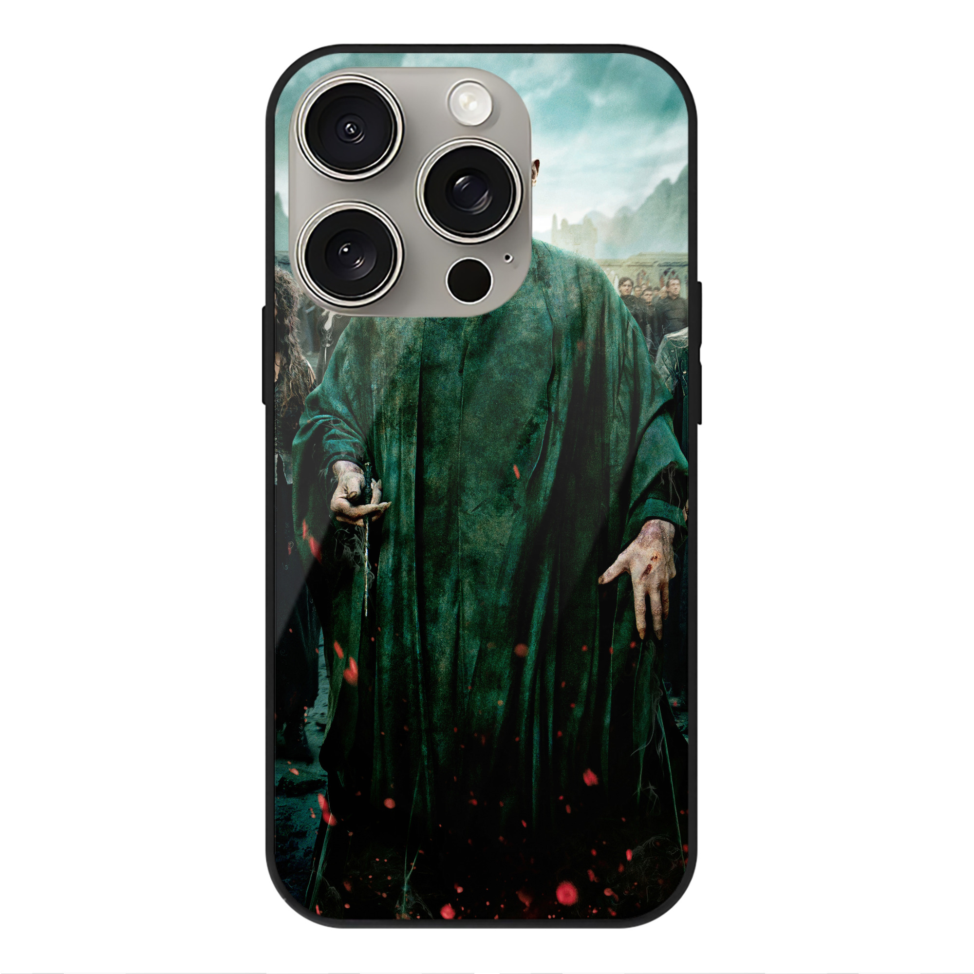 （画像用） Harry Potter ハリー・ポッターシリーズ 【iPhone15Pro対応】スマホケース 耐衝撃＆黄変防止 背面ガラス