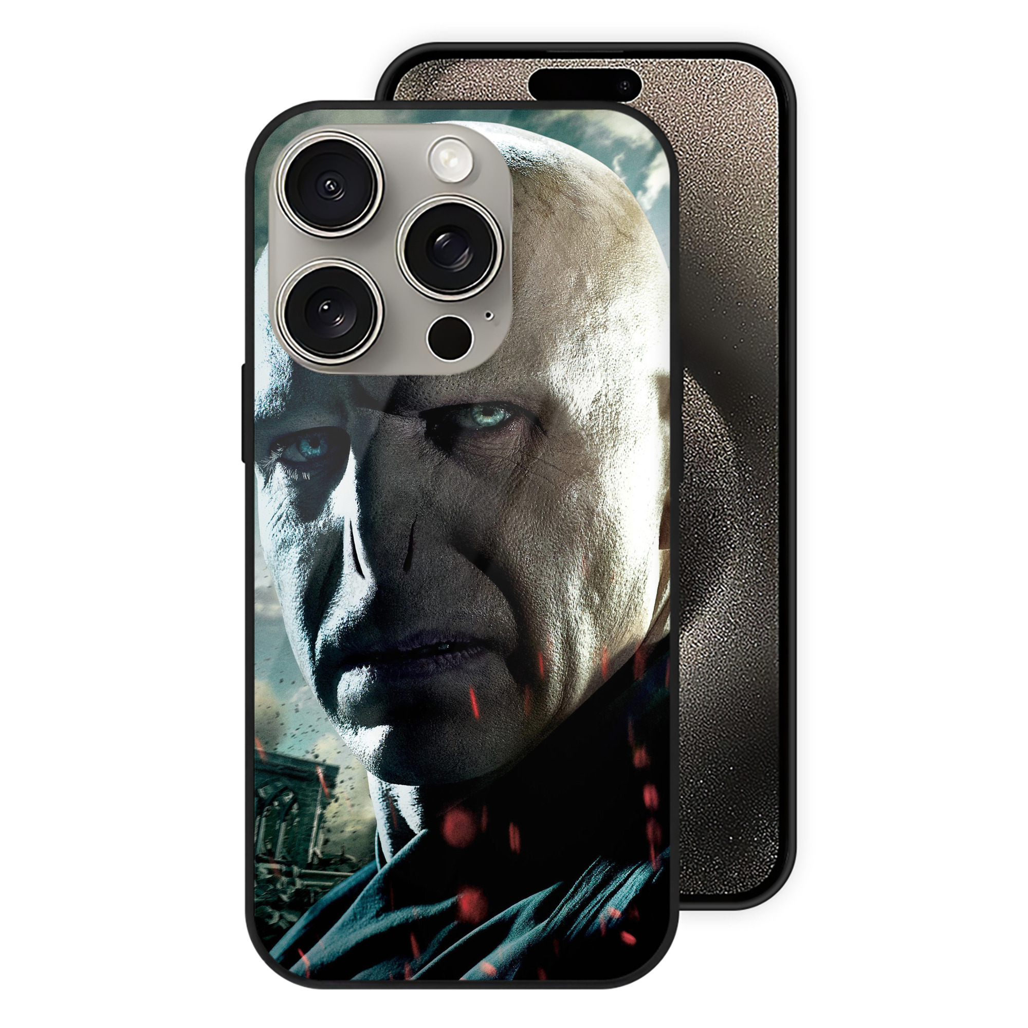 （画像用） Harry Potter ハリー・ポッターシリーズ 【iPhone15Pro対応】スマホケース 耐衝撃＆黄変防止 背面ガラス