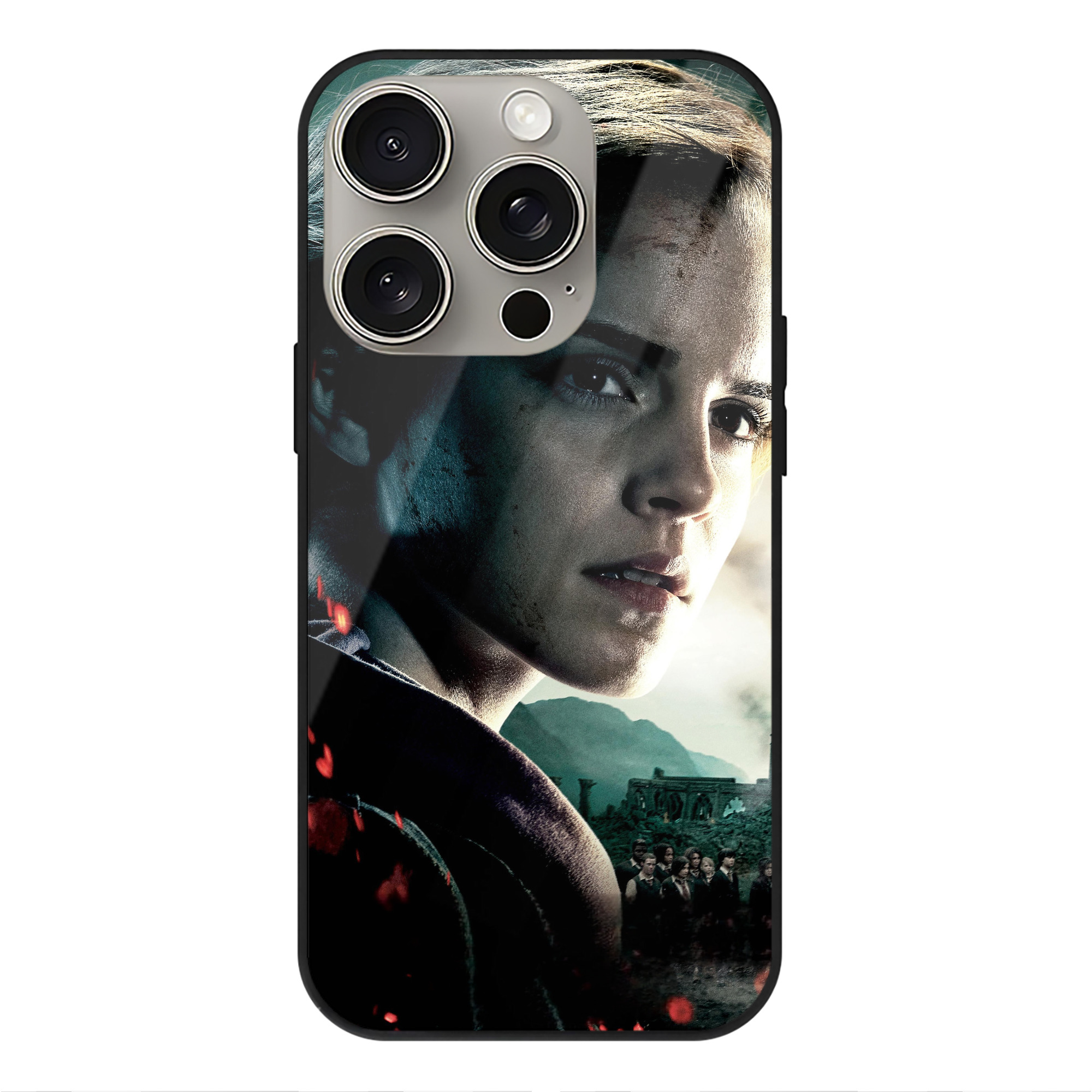 （画像用） Harry Potter ハリー・ポッターシリーズ 【iPhone15Pro対応】スマホケース 耐衝撃＆黄変防止 背面ガラス