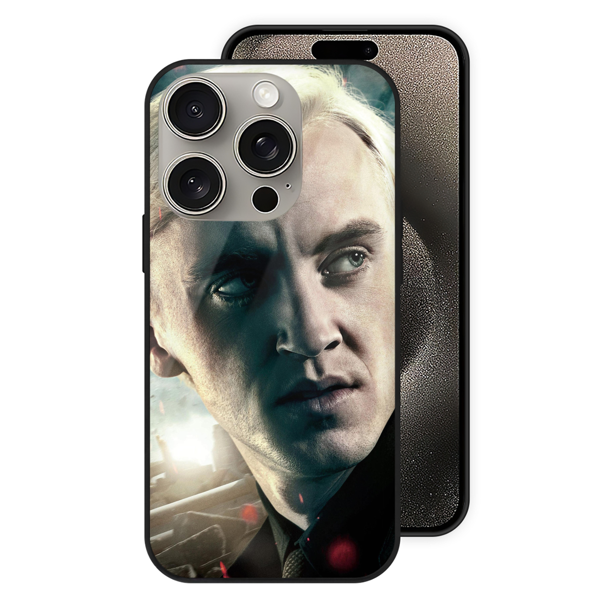 （画像用） Harry Potter ハリー・ポッターシリーズ 【iPhone15Pro対応】スマホケース 耐衝撃＆黄変防止 背面ガラス