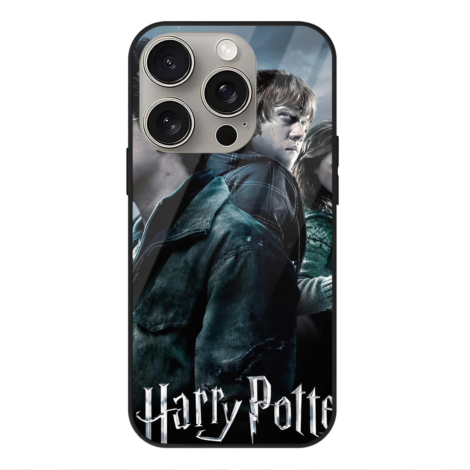 （画像用） Harry Potter ハリー・ポッターシリーズ 【iPhone15Pro対応】スマホケース 耐衝撃＆黄変防止 背面ガラス