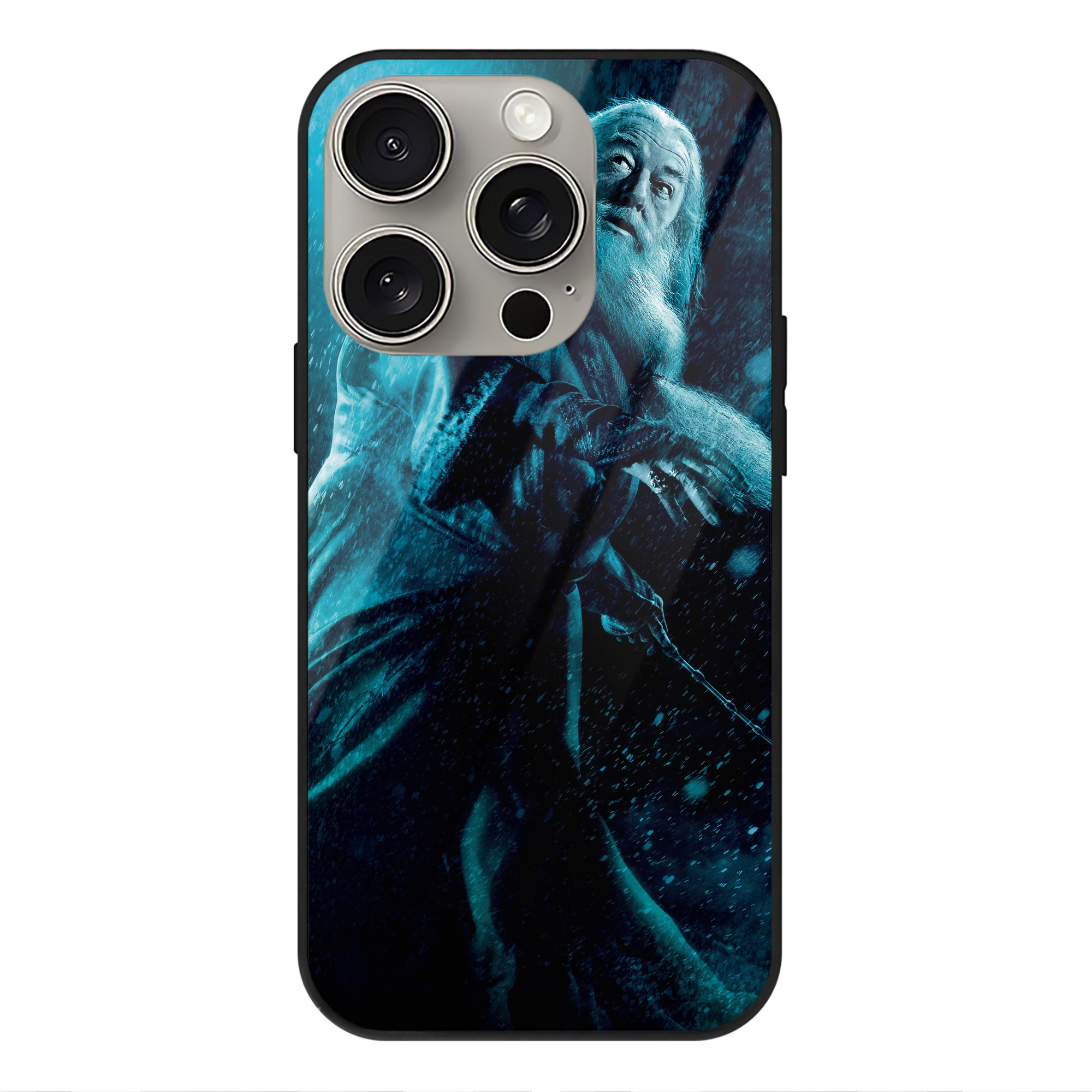 （画像用） Harry Potter ハリー・ポッターシリーズ 【iPhone15Pro対応】スマホケース 耐衝撃＆黄変防止 背面ガラス