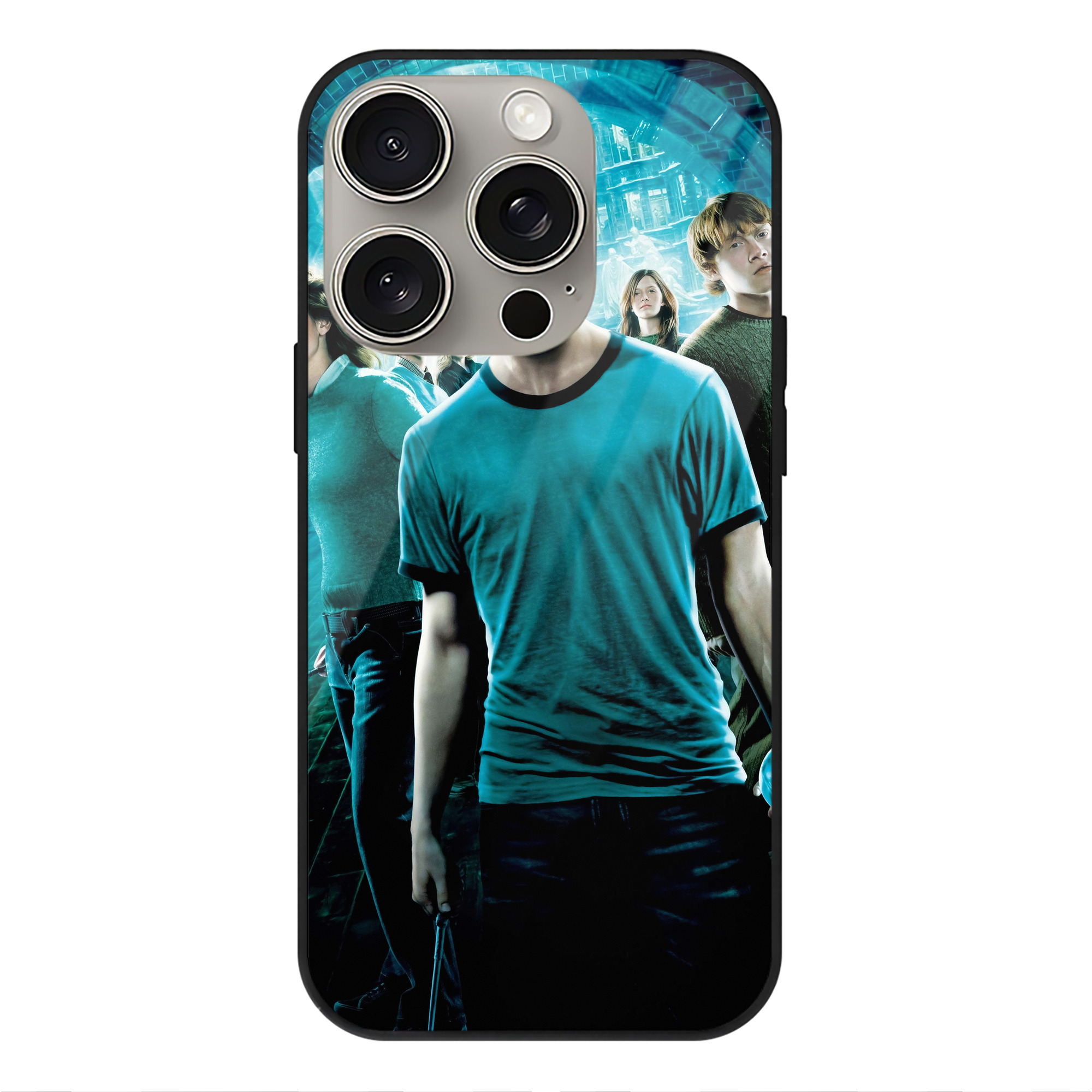 （画像用） Harry Potter ハリー・ポッターシリーズ 【iPhone15Pro対応】スマホケース 耐衝撃＆黄変防止 背面ガラス