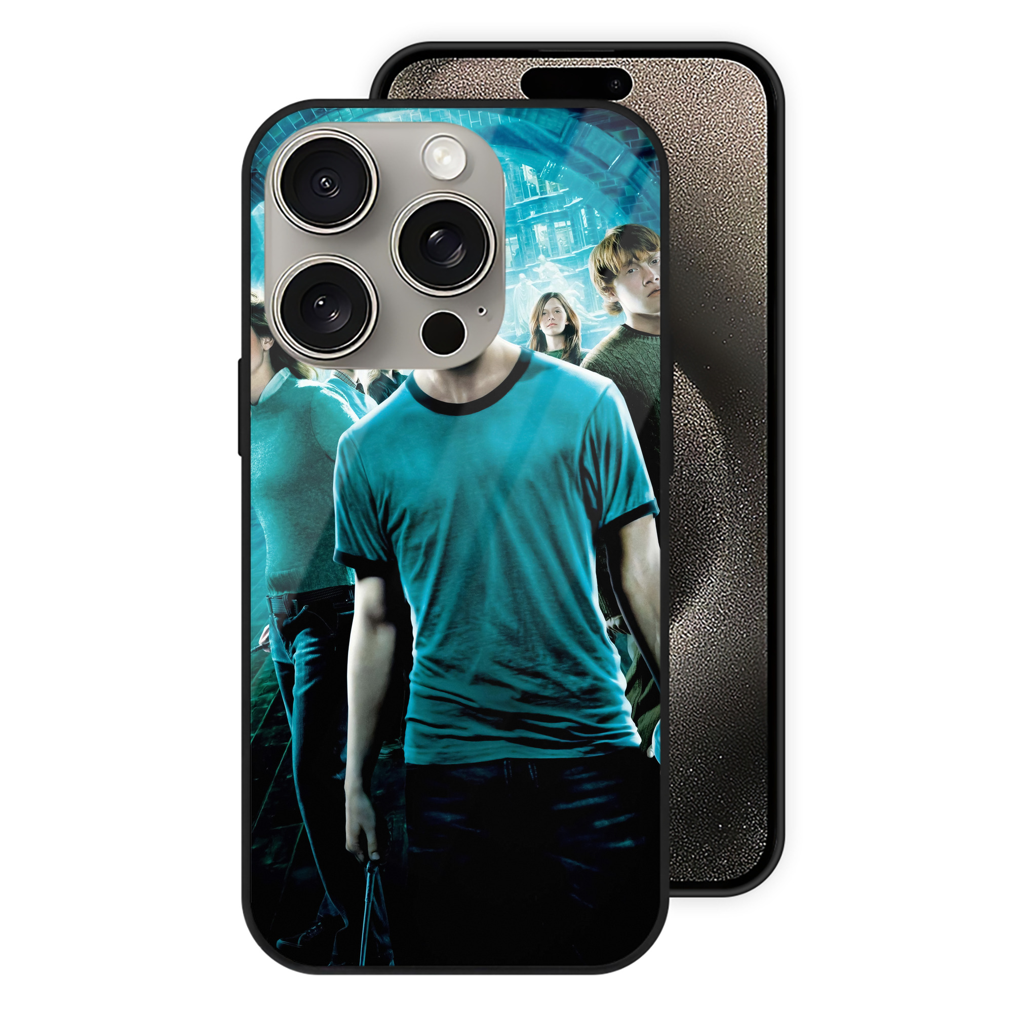 （画像用） Harry Potter ハリー・ポッターシリーズ 【iPhone15Pro対応】スマホケース 耐衝撃＆黄変防止 背面ガラス