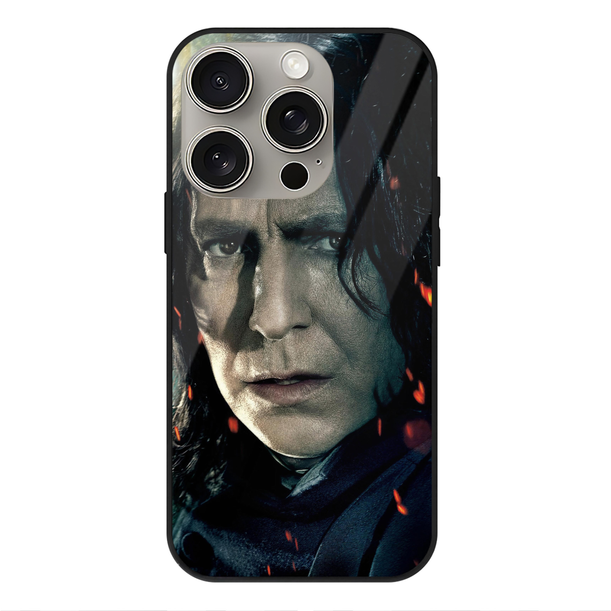 （画像用） Harry Potter ハリー・ポッターシリーズ 【iPhone15Pro対応】スマホケース 耐衝撃＆黄変防止 背面ガラス