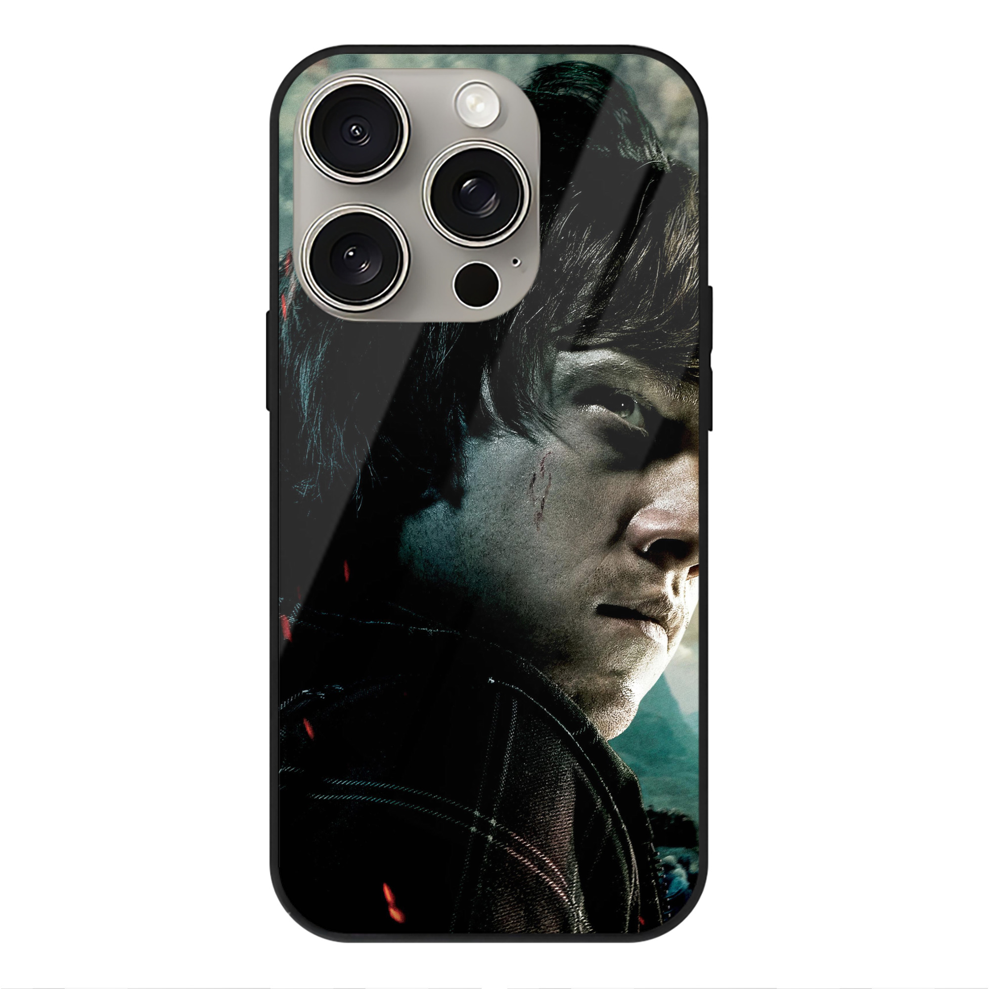 （画像用） Harry Potter ハリー・ポッターシリーズ 【iPhone15Pro対応】スマホケース 耐衝撃＆黄変防止 背面ガラス