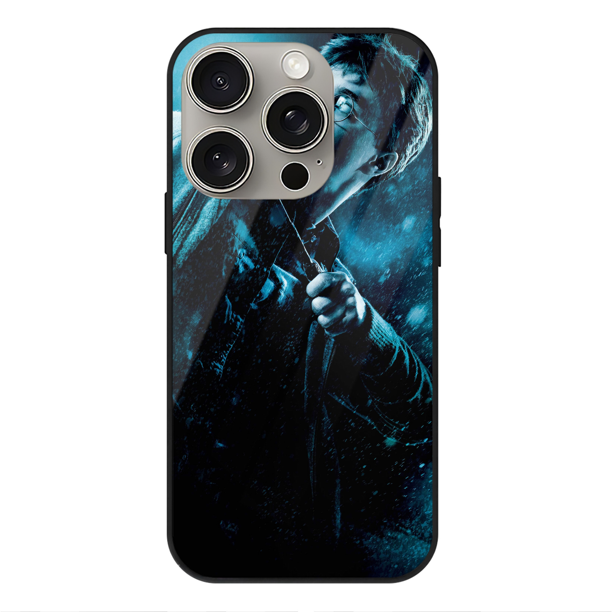 （画像用） Harry Potter ハリー・ポッターシリーズ 【iPhone15Pro対応】スマホケース 耐衝撃＆黄変防止 背面ガラス