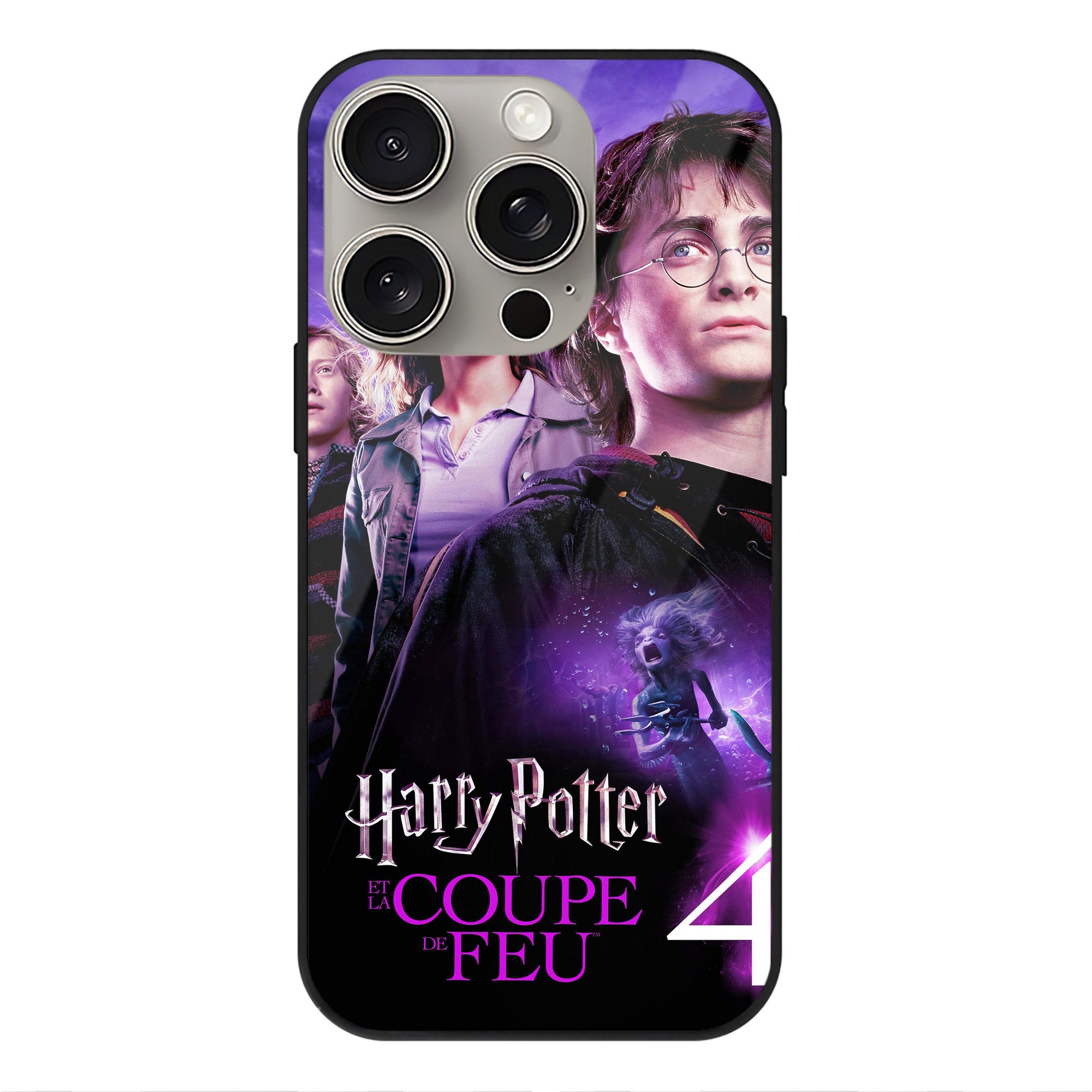 （画像用） Harry Potter ハリー・ポッターシリーズ 【iPhone15Pro対応】スマホケース 耐衝撃＆黄変防止 背面ガラス