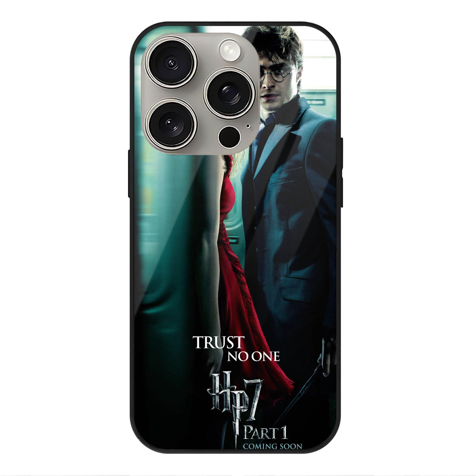 （画像用） Harry Potter ハリー・ポッターシリーズ 【iPhone15Pro対応】スマホケース 耐衝撃＆黄変防止 背面ガラス
