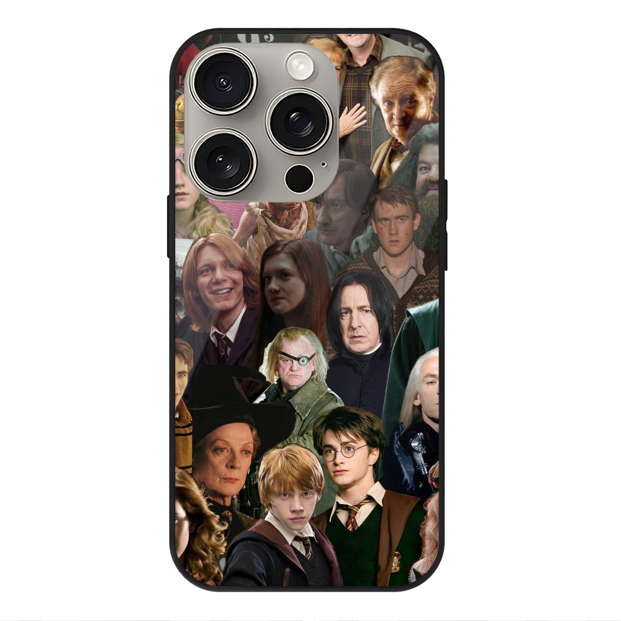 （画像用） Harry Potter ハリー・ポッターシリーズ 【iPhone15Pro対応】スマホケース 耐衝撃＆黄変防止 背面ガラス