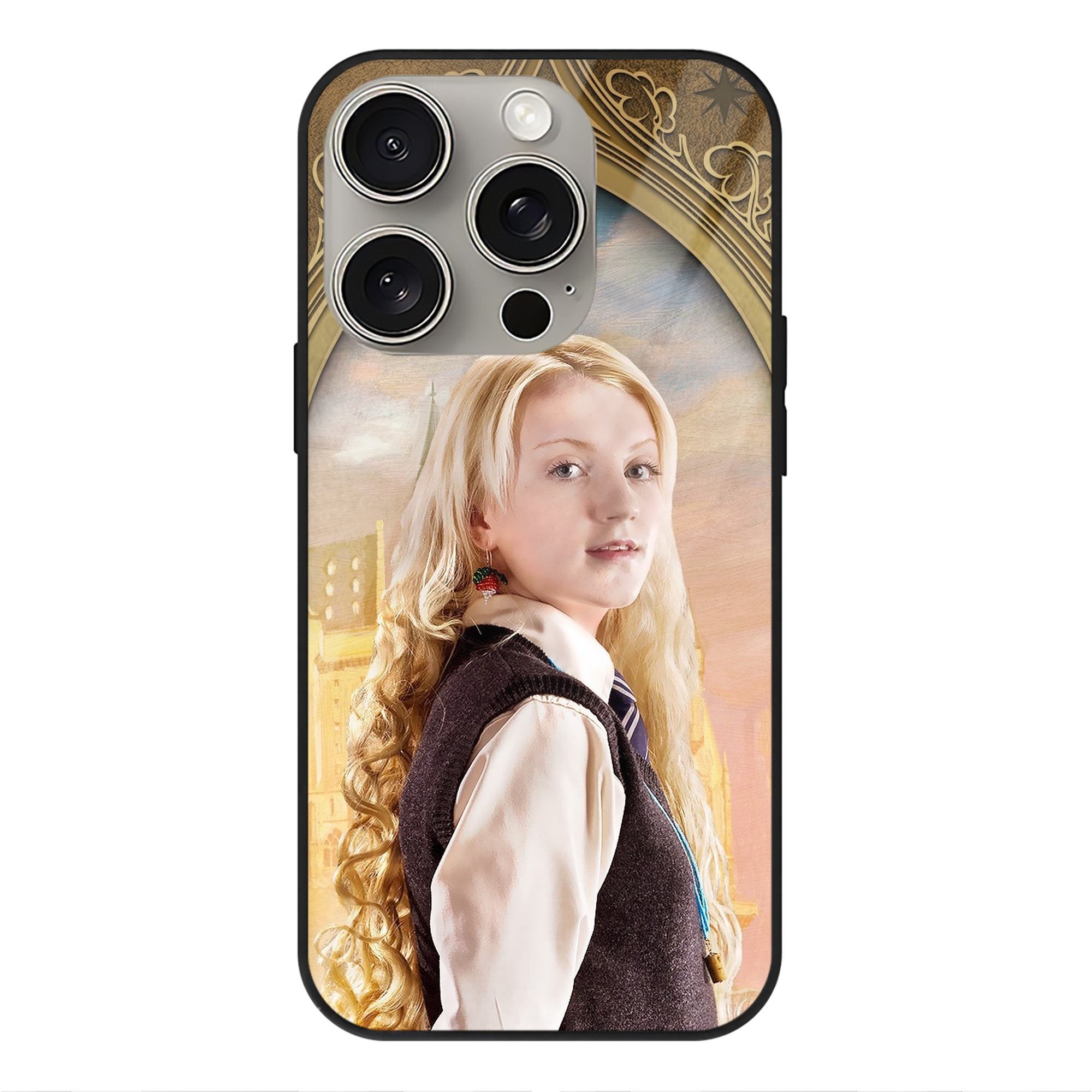 （画像用） Harry Potter ハリー・ポッターシリーズ 【iPhone15Pro対応】スマホケース 耐衝撃＆黄変防止 背面ガラス