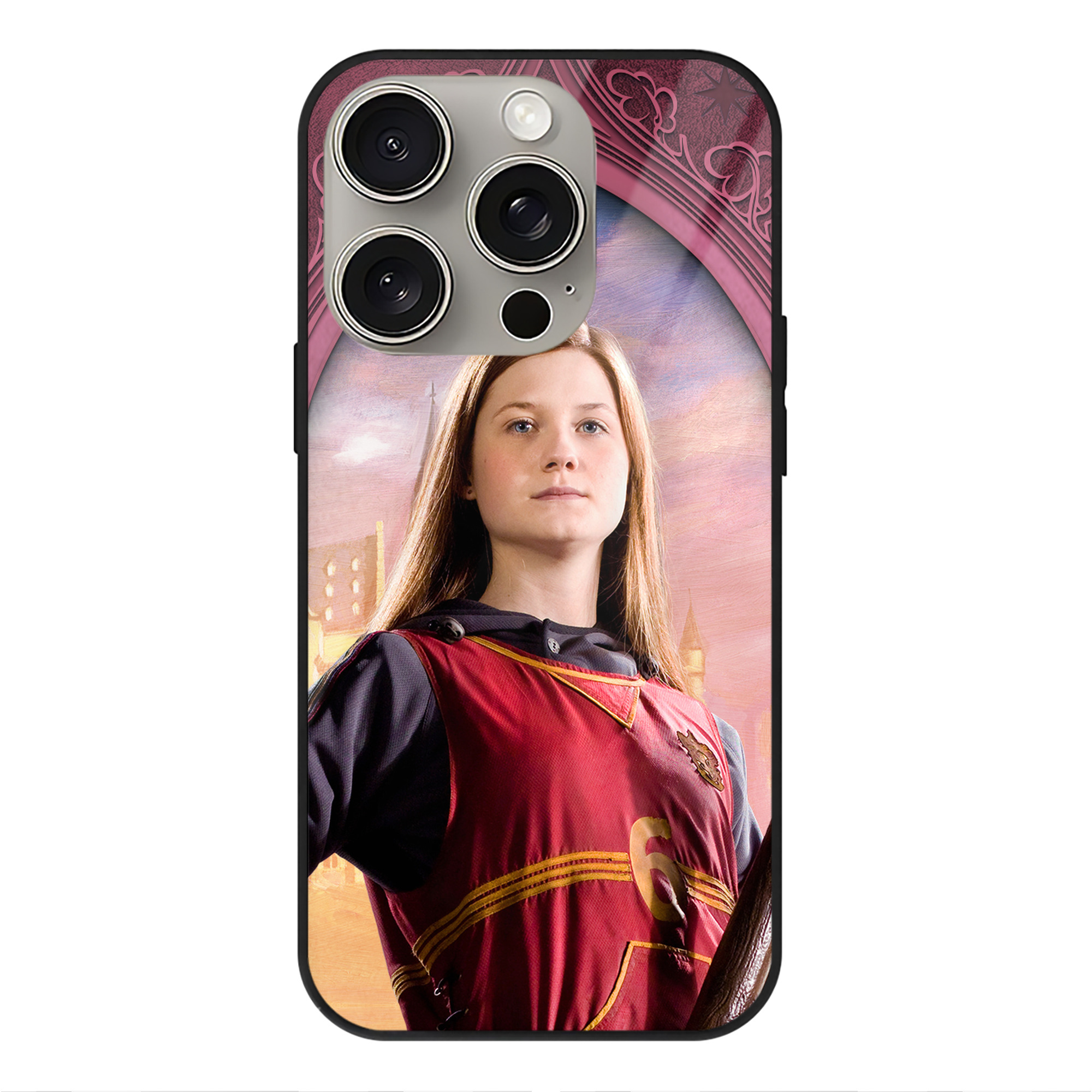 （画像用） Harry Potter ハリー・ポッターシリーズ 【iPhone15Pro対応】スマホケース 耐衝撃＆黄変防止 背面ガラス