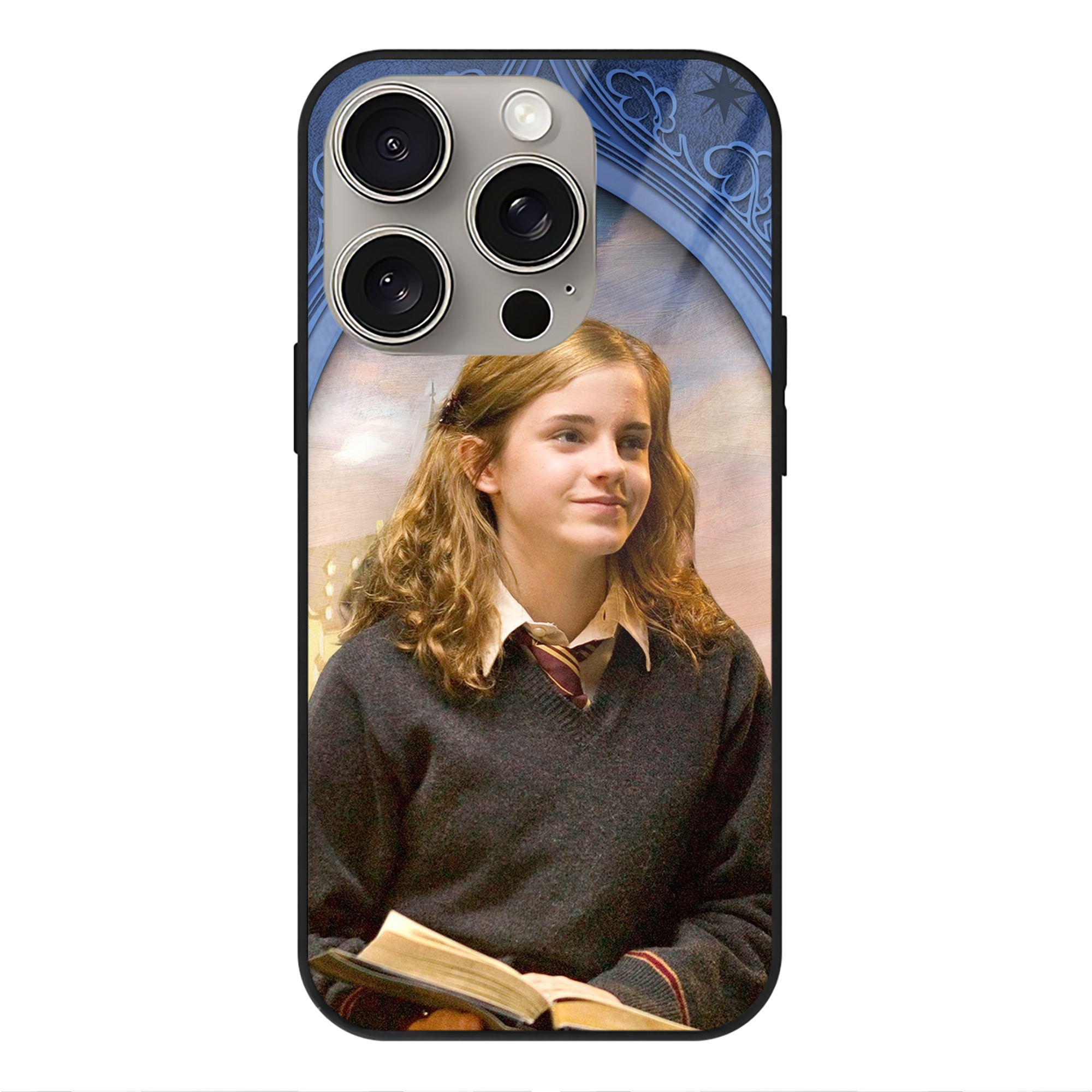（画像用） Harry Potter ハリー・ポッターシリーズ 【iPhone15Pro対応】スマホケース 耐衝撃＆黄変防止 背面ガラス