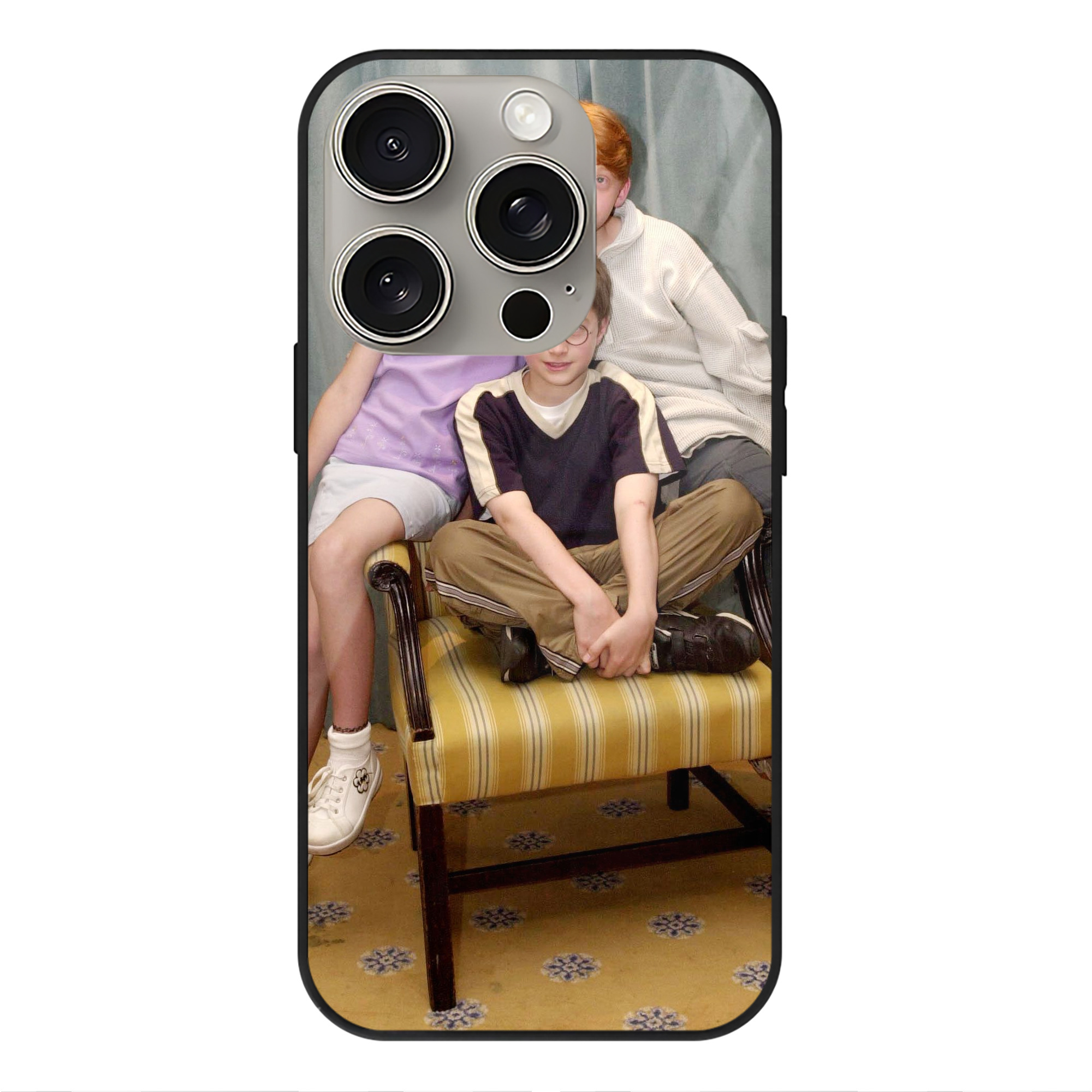 （画像用） Harry Potter ハリー・ポッターシリーズ 【iPhone15Pro対応】スマホケース 耐衝撃＆黄変防止 背面ガラス