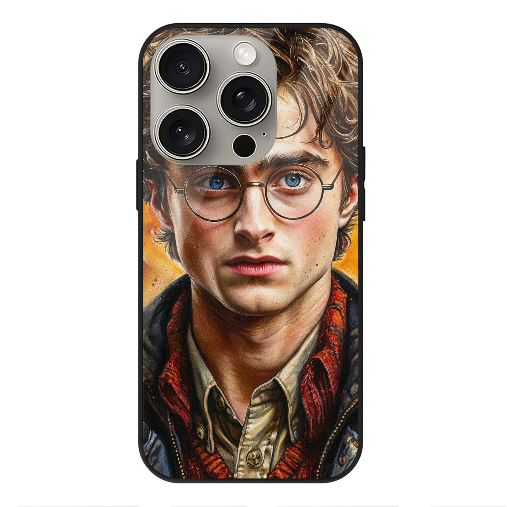 （画像用） Harry Potter ハリー・ポッターシリーズ 【iPhone15Pro対応】スマホケース 耐衝撃＆黄変防止 背面ガラス