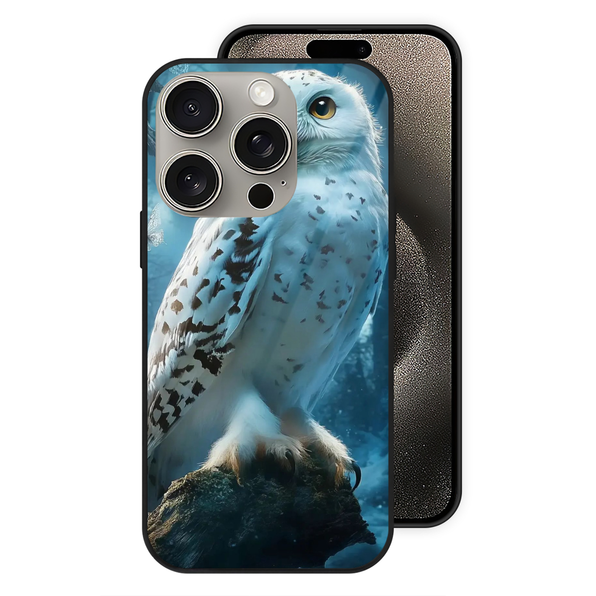 （画像用） Harry Potter ハリー・ポッターシリーズ 【iPhone15Pro対応】スマホケース 耐衝撃＆黄変防止 背面ガラス